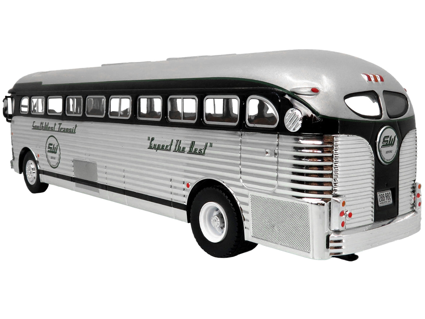 1948 GM PD-4151 Silversides Coach Bus "Southwest Transit: Expect - Premium Other from Iconic Replicas - Just $105.99! Shop now at Rapidvehicles