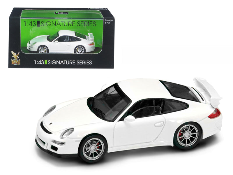 Porsche 911 997 GT3 White 1/43 Diecast Model Car by Road Signature - Premium physical from Rapidvehicles - Just $40.99! Shop now at Rapidvehicles