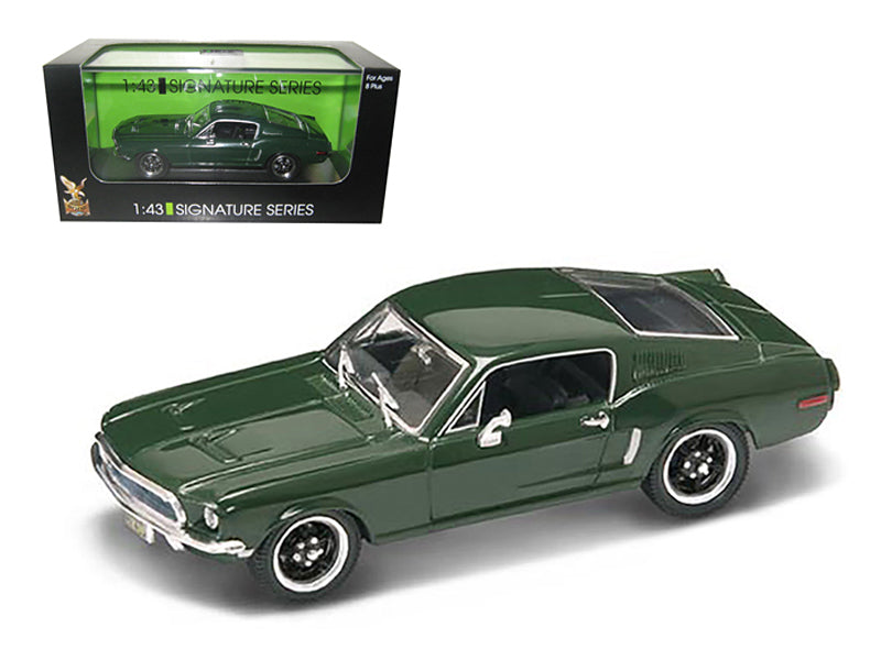 1968 Ford Mustang GT Green 1/43 Diecast Car Model Signature Series by Road Signature free shipping USA