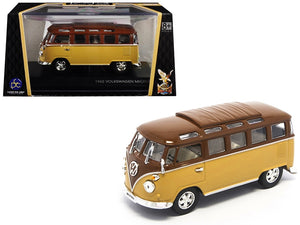 1962 Volkswagen Microbus Van Bus Brown 1/43 Diecast Model by Road Signature - Premium Volkswagen Models from Road Signature - Just $28.20! Shop now at Rapidvehicles