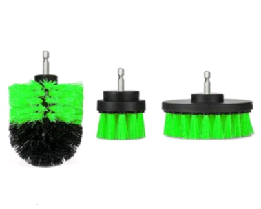 Color: Green - Clean Kitchen Floor, Multifunctional Electric Drill Brush For Automobile Tires - Premium Kitchen Storage from Rapidvehicles - Just $19.99! Shop now at Rapidvehicles