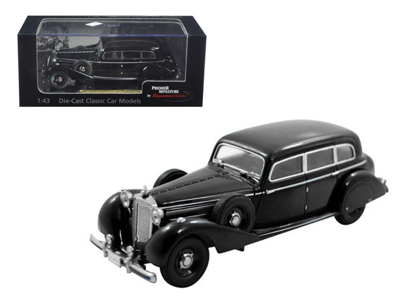 1938 Mercedes 770K Sedan Black 1/43 Diecast Car Model by - Premium Mercedes Models from Signature Models - Just $53.79! Shop now at Rapidvehicles