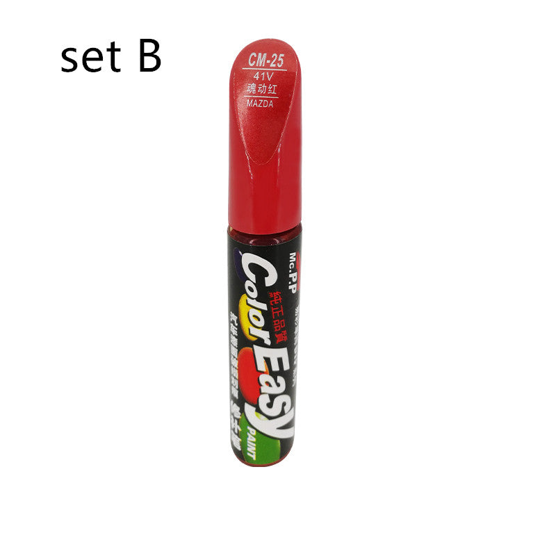 Style: SET B - Mazda Enclave Red Car Touch Up Pen - Premium Exterior Parts from Rapidvehicles - Just $9.99! Shop now at Rapidvehicles