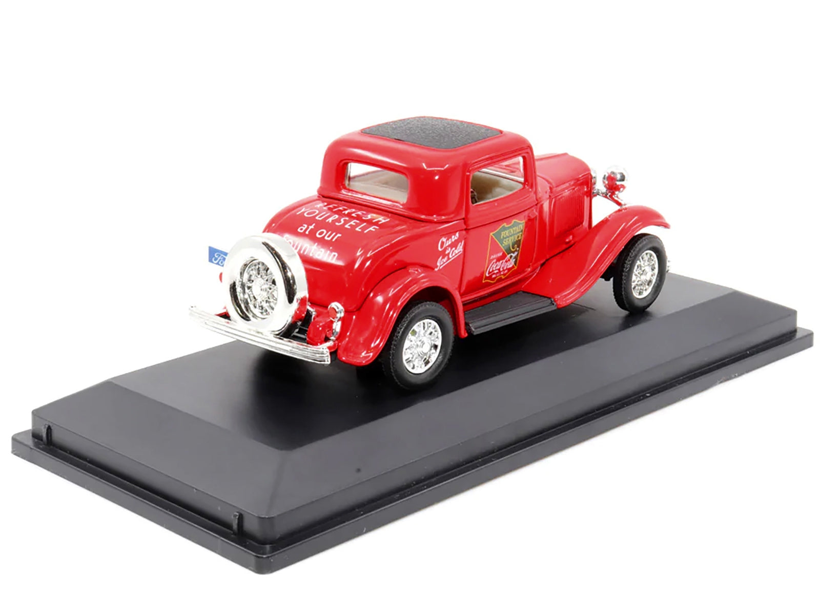 1932 Ford Coupe "Coca-Cola" Red with Black Top 1/43 Diecast Model Car by Motor City Classics - Premium Ford Models from Motorcity Classics - Just $40.99! Shop now at Rapidvehicles