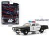 1977 Dodge Monaco "Metropolitan Police" White and Black "The Terminator" (1984) Movie "Hollywood Series" Release 19 1/64 Diecast Model Car by Greenlight - Premium Movie/TV Series Models from Greenlight - Just $17.99! Shop now at Rapidvehicles