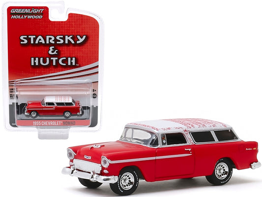 1955 Chevrolet Nomad Red with White Top "Starsky and Hutch" - Premium Movie/TV Series Models from Greenlight - Just $26.09! Shop now at Rapidvehicles