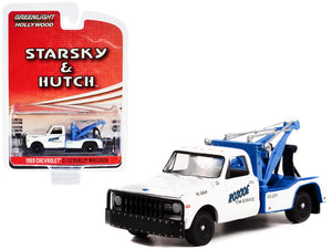 1969 Chevrolet C-30 Dually Wrecker Tow Truck White "Roscoe Tow" "Starsky and Hutch" (1975-1979) TV Series Hollywood Special Edition Series 2 1/64 Diecast Model Car by Greenlight - Premium Movie/TV Series Models from Greenlight - Just $25.07! Shop now at Rapidvehicles