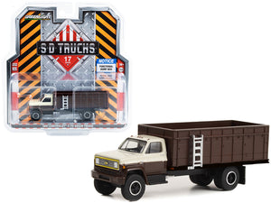 1981 Chevrolet C-70 Grain Truck Brown and Tan with Brown Bed "S.D. Trucks" Series 17 1/64 Diecast Model Car by Greenlight - Premium Chevrolet Models from Greenlight - Just $44.26! Shop now at Rapidvehicles