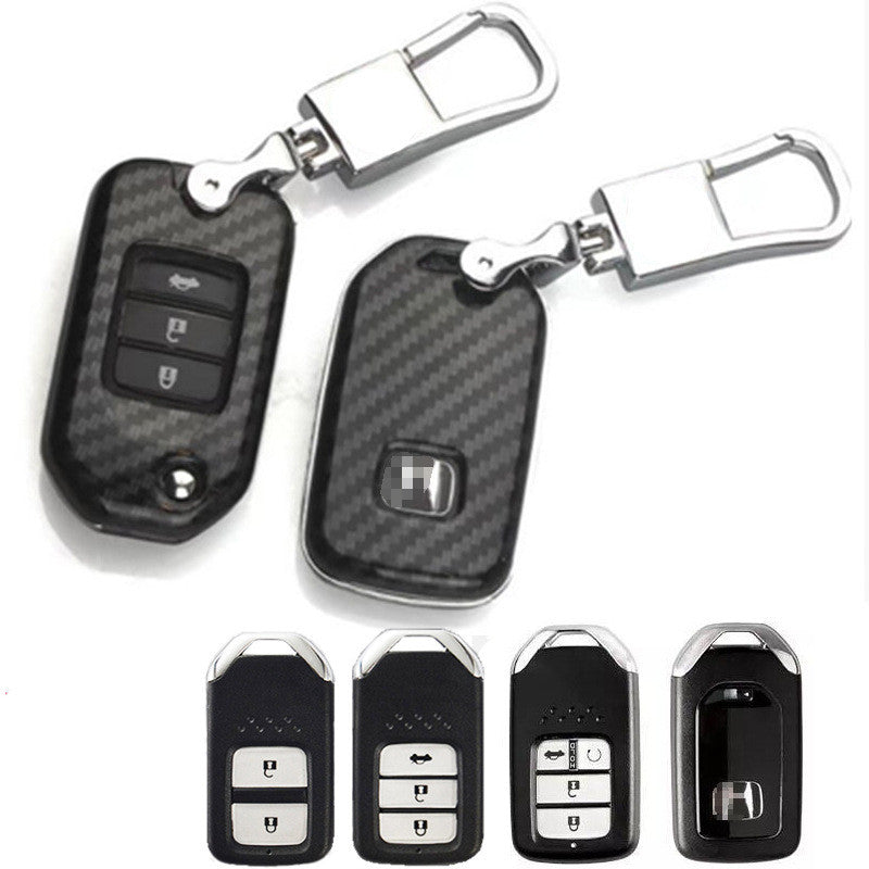 Carbon fiber car key cover car shell buckle - Premium Key Case for Car from Rapidvehicles - Just $27.99! Shop now at Rapidvehicles