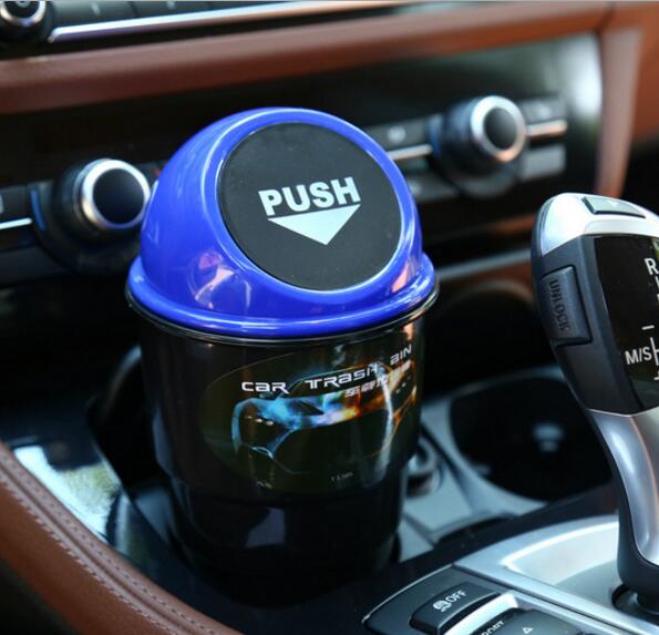 Color: Blue - Car Trash Bin - Premium Interior Parts from Rapidvehicles - Just $13.49! Shop now at Rapidvehicles