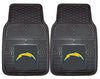 Los Angeles Chargers Car Mats Heavy Duty 2 Piece Vinyl - Premium Teams from Fanmats - Just $63.99! Shop now at Rapidvehicles