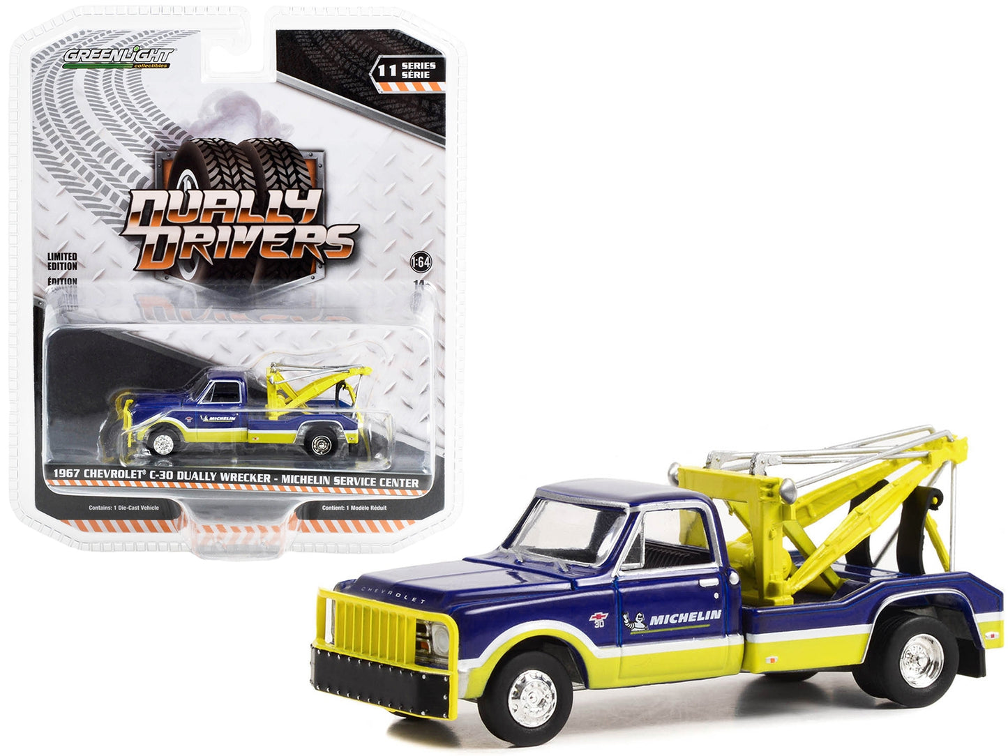 1967 Chevrolet C-30 Dually Wrecker Tow Truck "Michelin Service - Premium Tow Trucks Models from Greenlight - Just $28.79! Shop now at Rapidvehicles