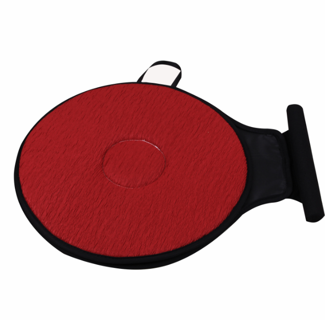 style: Circle, Color: Red - 360 Degree Rotation Seat Cushion Mats - Premium Stowing Tidying from Rapidvehicles - Just $25.99! Shop now at Rapidvehicles