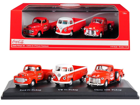 "Classic Pickups" Gift Set of 3 Pickup Trucks "Coca Cola" 1/72 - Premium Pickup Trucks Models from Motorcity Classics - Just $38.47! Shop now at Rapidvehicles