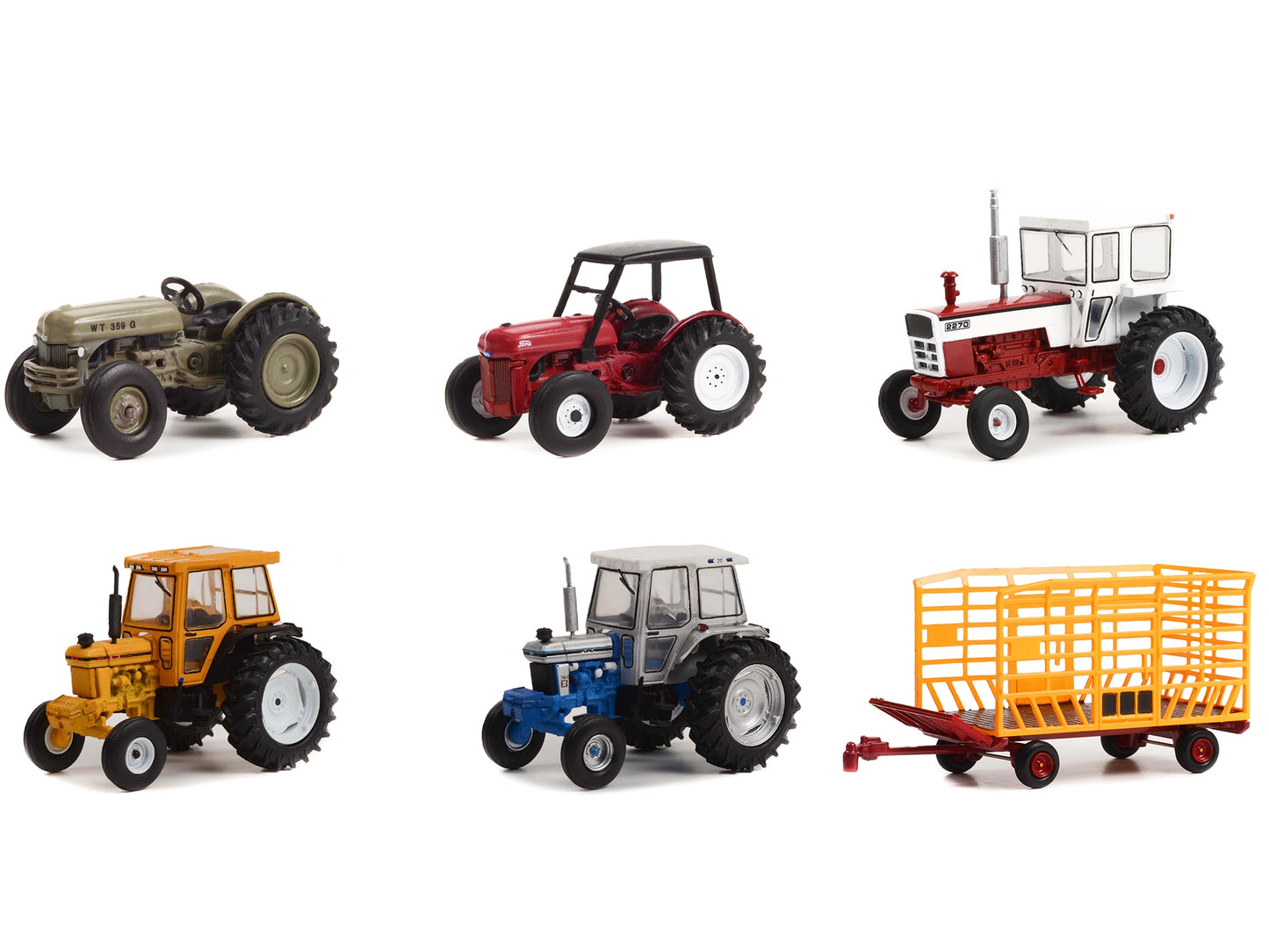 "Down on the Farm" Series Set of 6 pieces Release 7 1/64 Diecast