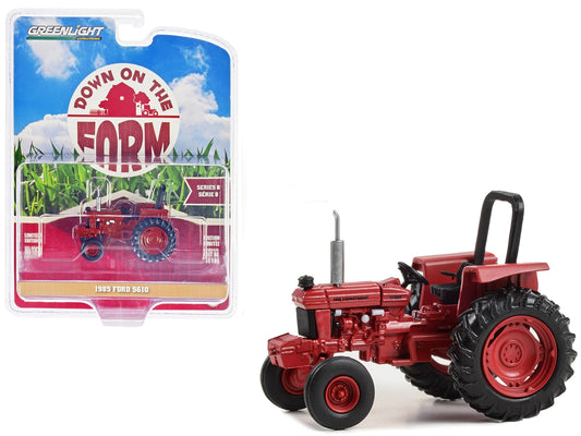 1985 Ford 5610 Tractor Red "Memphis Tennessee Fire Department" - Premium Ford Models from Greenlight - Just $28.99! Shop now at Rapidvehicles