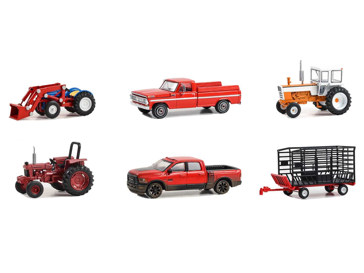 "Down on the Farm" Series Set of 6 pieces Release 8 1/64 Diecast - Premium 1/64 Scale Sets from Greenlight - Just $80.99! Shop now at Rapidvehicles