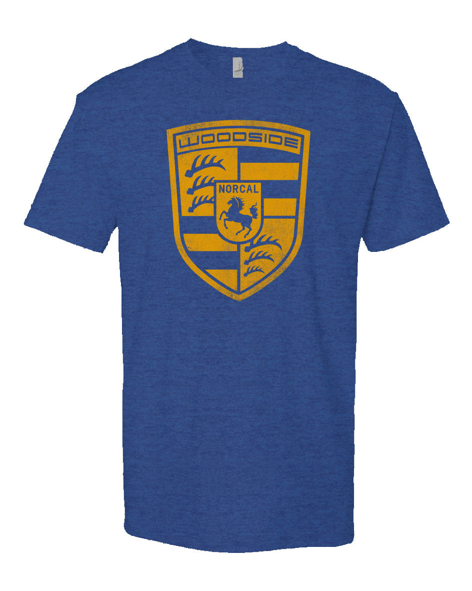 Woodside NorCal Porsche Heather T-Shirt (front only)