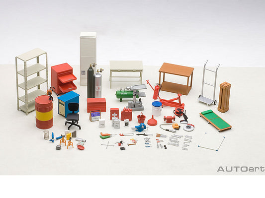 Garage Kit Set for 1/18 Scale Models by Autoart free shipping USA