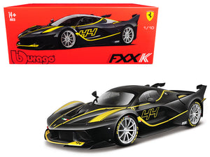 Ferrari FXX-K #44 Black with Yellow Stripes "Signature Series" - Premium  from Rapidvehicles - Just $106.99! Shop now at Rapidvehicles