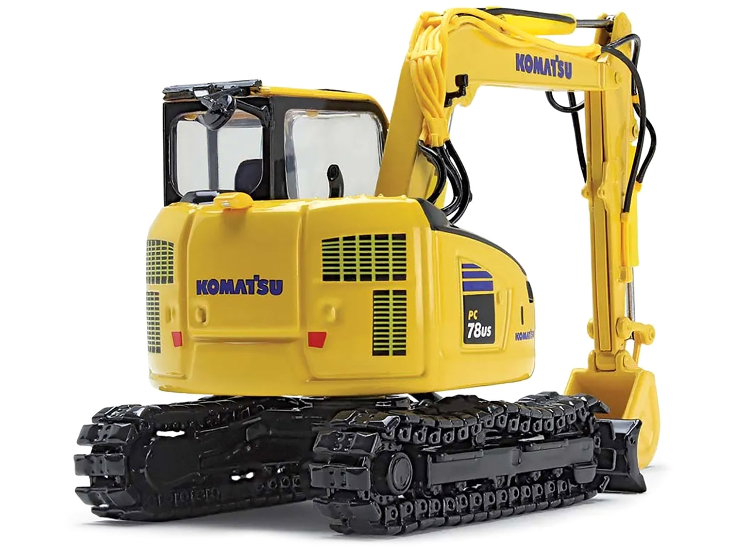 Komatsu PC78US-11 Excavator Yellow 1/50 Diecast Model by