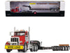 Peterbilt 367 Day Cab Cola Red and Talbert 55SA Tri-Axle Lowboy Trailer Black 1/50 Diecast Model by First Gear - Premium Peterbilt Models from First Gear - Just $173.70! Shop now at Rapidvehicles