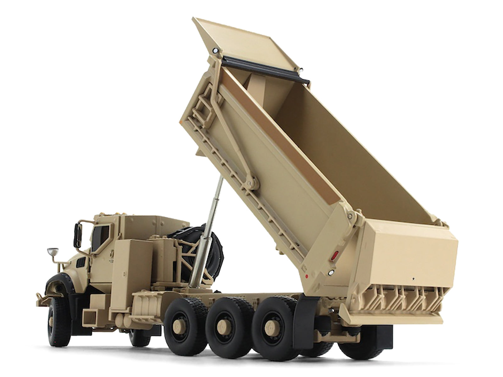 Mack Defense M917A3 Heavy Dump Truck Tan 1/50 Diecast Model by - Premium Mack Models from First Gear - Just $178.99! Shop now at Rapidvehicles