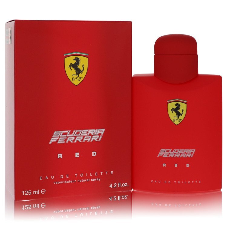 Ferrari Scuderia Red by Ferrari Eau De Toilette Spray 4.2 oz - Premium Ferrari from Ferrari - Just $57.59! Shop now at Rapidvehicles