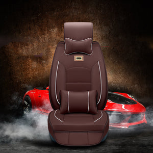 Color: Brown - Car seat cushion cover - Premium Interior Parts from Rapidvehicles - Just $76.99! Shop now at Rapidvehicles