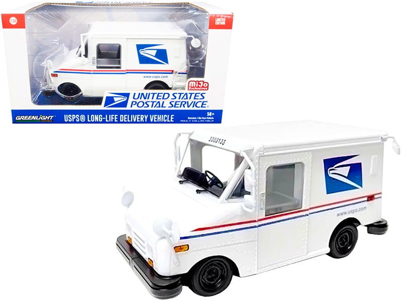 "USPS" LLV Long Life Postal Delivery Vehicle White with Stripes - Premium Other from Greenlight - Just $70.99! Shop now at Rapidvehicles