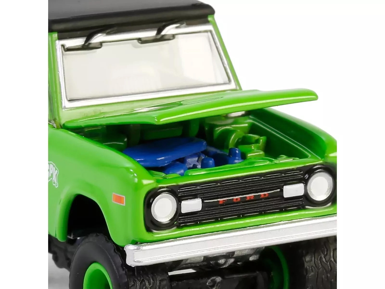 1969 Ford Bronco "Garbage Pail Kids: Super Snotty" Green with Black Top "San Diego Comic-Con 2024 Exclusive" 1/64 Diecast Model Car by Greenlight - Premium Ford Models from Greenlight - Just $42.83! Shop now at Rapidvehicles