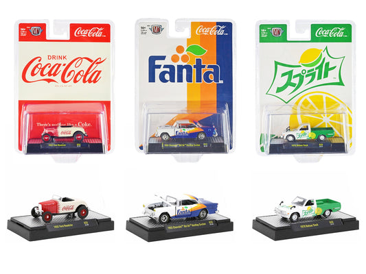 "Sodas" Set of 3 pieces Release 33 Limited Edition to 9250 pieces - Premium 1/64 Scale Sets from M2 - Just $58.49! Shop now at Rapidvehicles