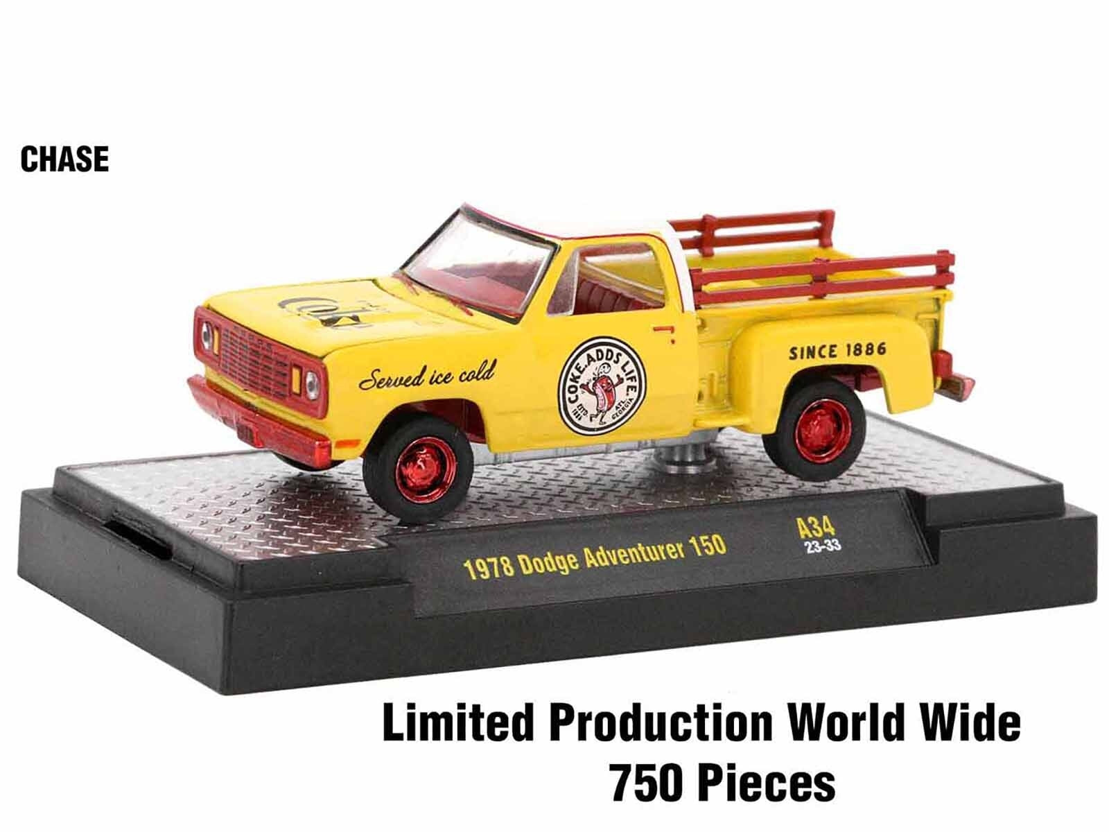 "Coca-Cola" Set of 3 pieces Release 34 Limited Edition to 10000 pieces Worldwide 1/64 Diecast Model Cars by M2 Machines - Premium 1/64 Scale Sets from M2 - Just $61.06! Shop now at Rapidvehicles