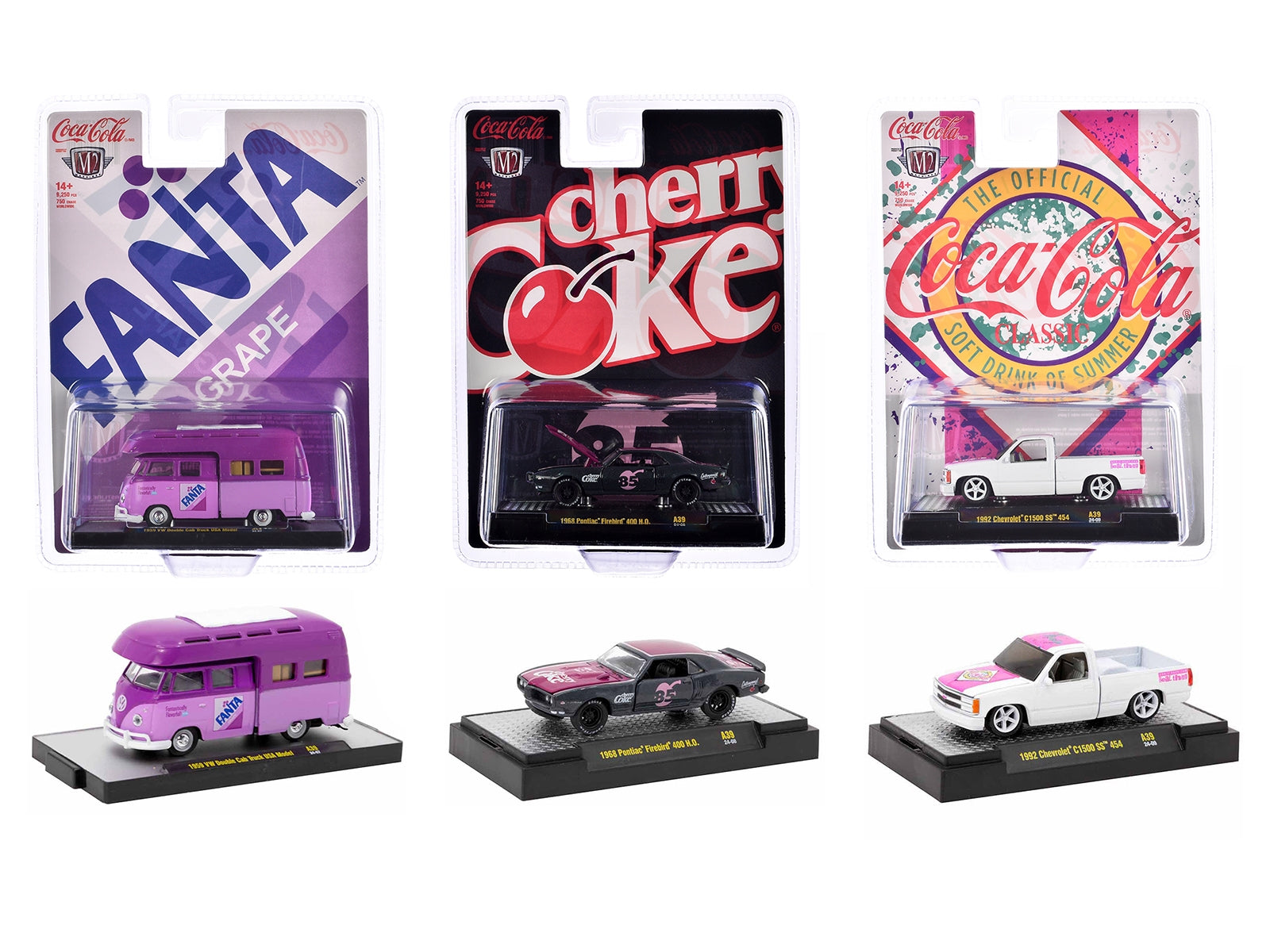 "Sodas" Set of 3 pieces Release 39 Limited Edition to 9250 pieces Worldwide 1/64 Diecast Model Cars by M2 Machines - Premium 1/64 Scale Sets from M2 - Just $61.06! Shop now at Rapidvehicles