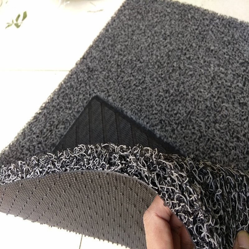 Color: Black ash, Style: 1.8cm - pvC anti-slip wire ring mat - Premium Floor Mats from Rapidvehicles - Just $151.99! Shop now at Rapidvehicles