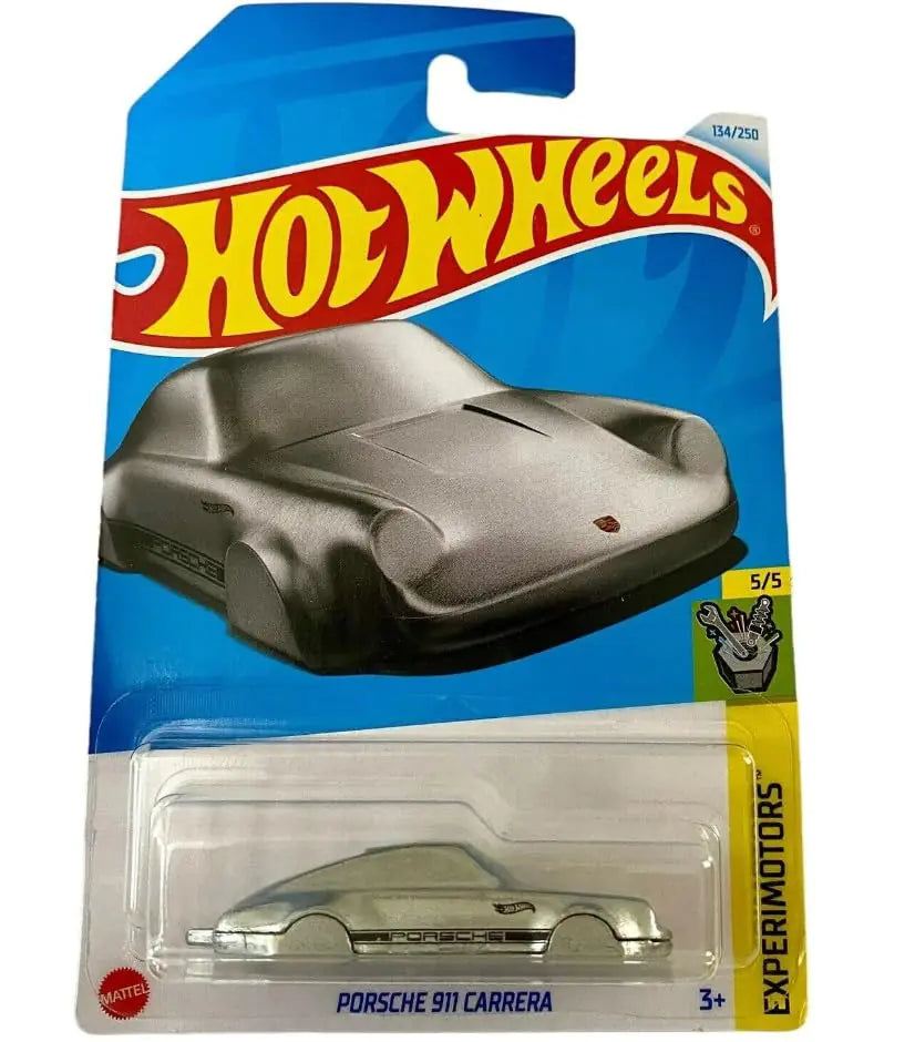 Hot Wheels Porsche 911 Carrera (Silver) Keychain Experimotors 5/5 New for 2024