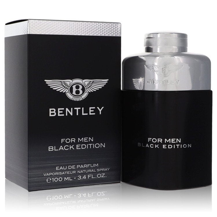 Bentley Black Edition by Bentley Eau De Parfum Spray 3.4 oz (Men) - Premium Bentley from Bentley - Just $44.41! Shop now at Rapidvehicles