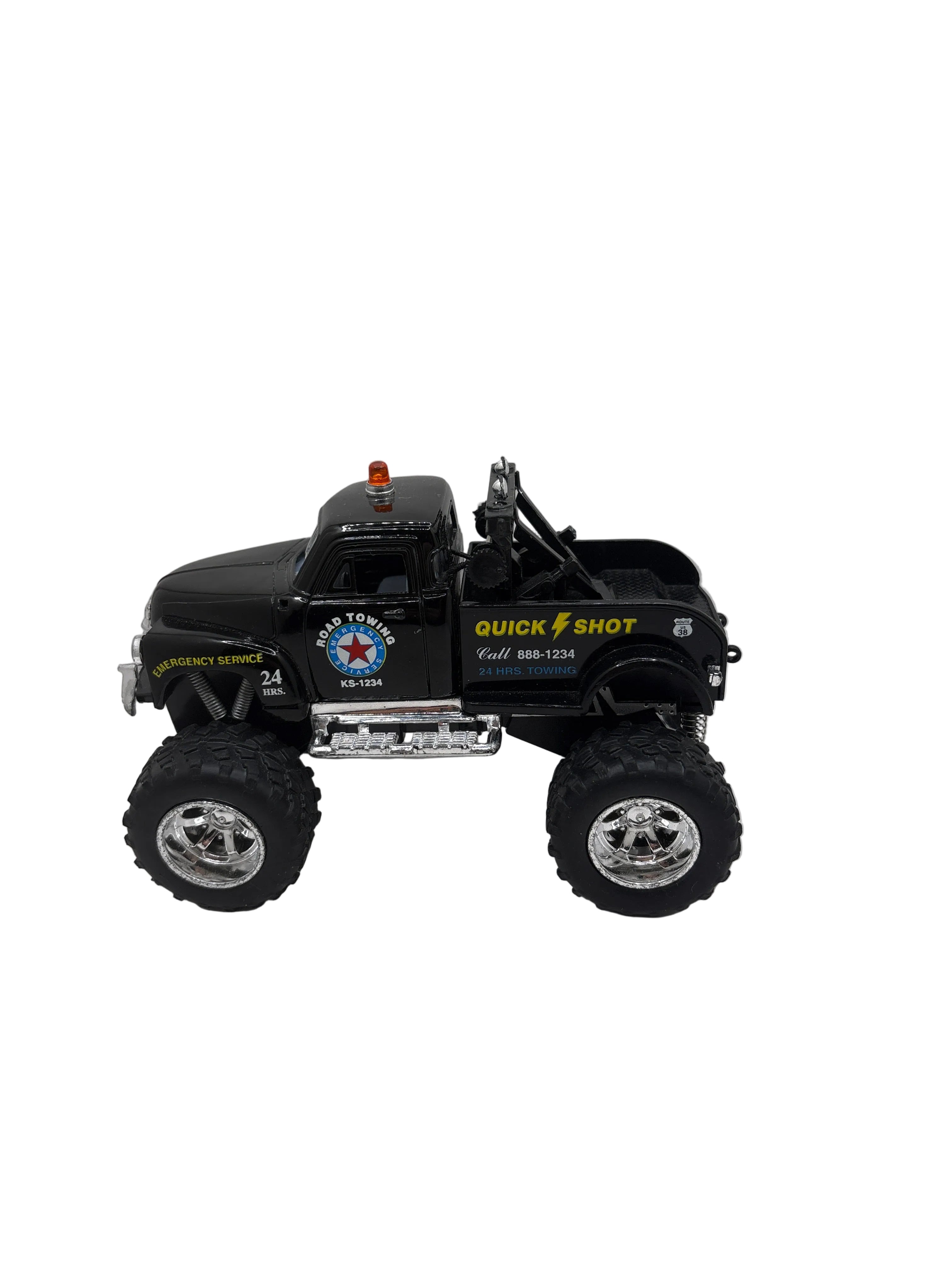 Kinsmart 1953 Chevrolet 3100 Wrecker (Off Road) Diecast black