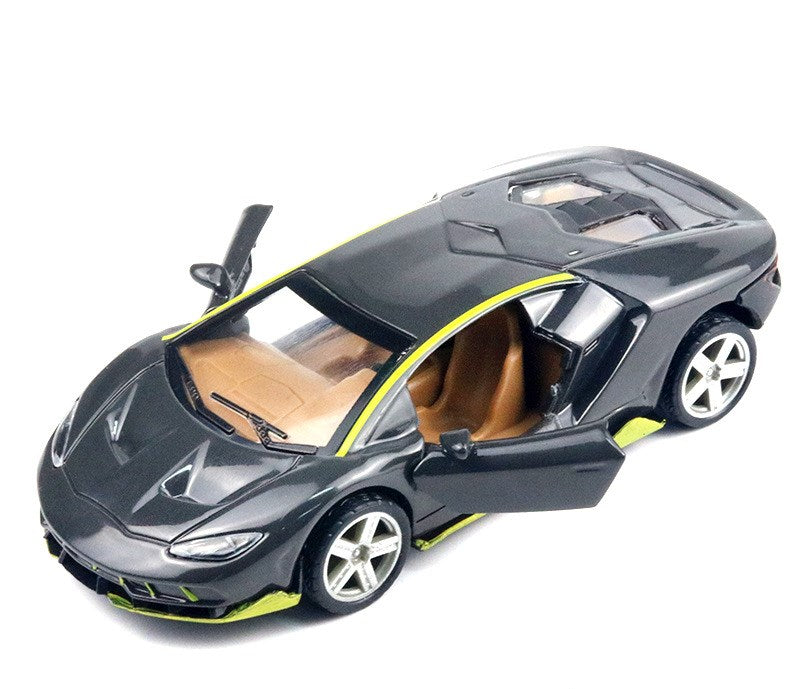 Alloy Lamborghini sports car model - Premium Action & Toy Figures from Rapidvehicles - Just $28.79! Shop now at Rapidvehicles