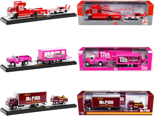 Auto Haulers "3 Sodas" Set of 3 pieces Release 12 Limited Edition - Premium 1/64 Scale Sets from M2 - Just $98.99! Shop now at Rapidvehicles