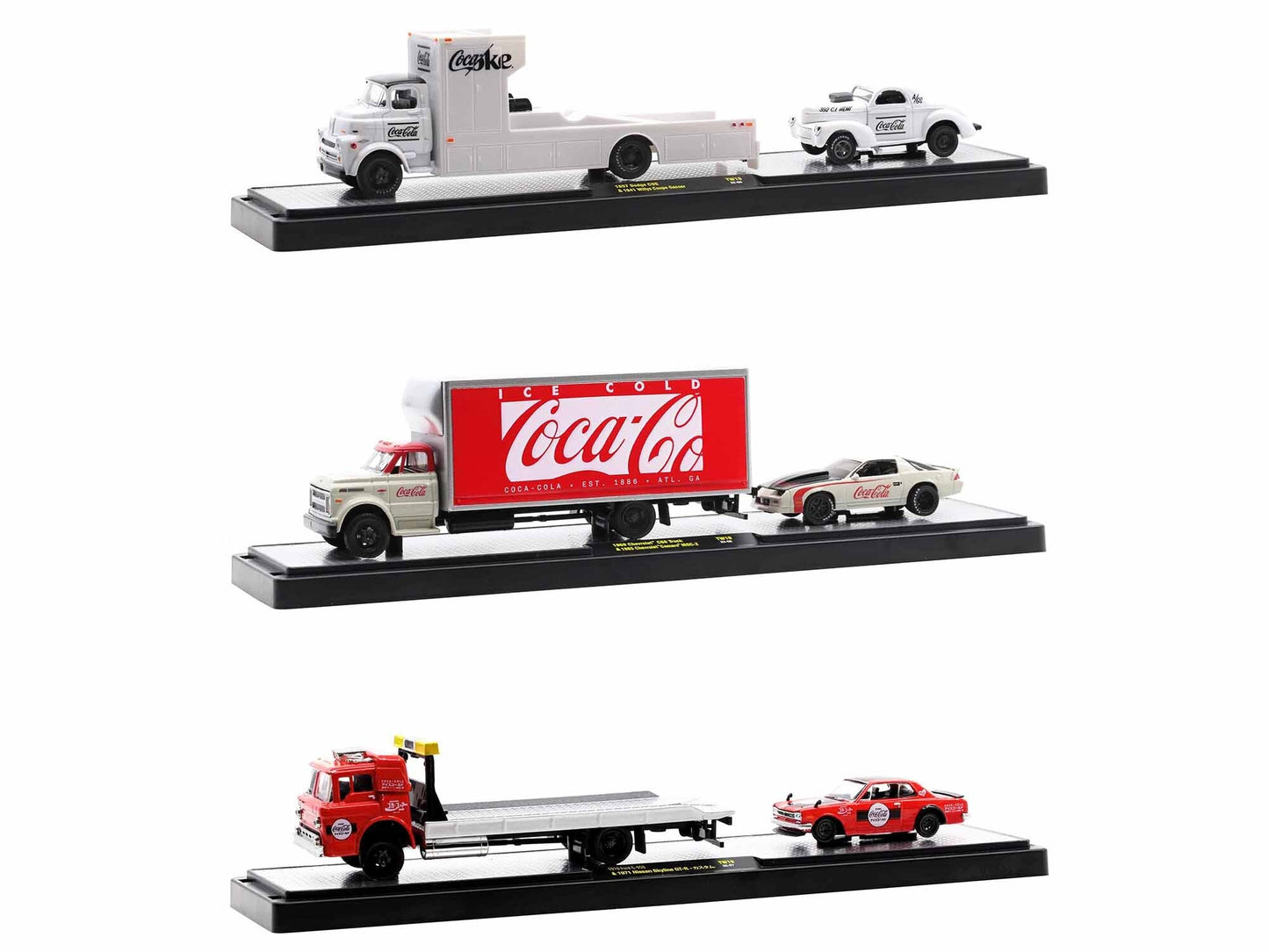 Auto Haulers "Coca-Cola" Set of 3 pieces Release 19 Limited - Premium 1/64 Scale Sets from M2 - Just $107.09! Shop now at Rapidvehicles