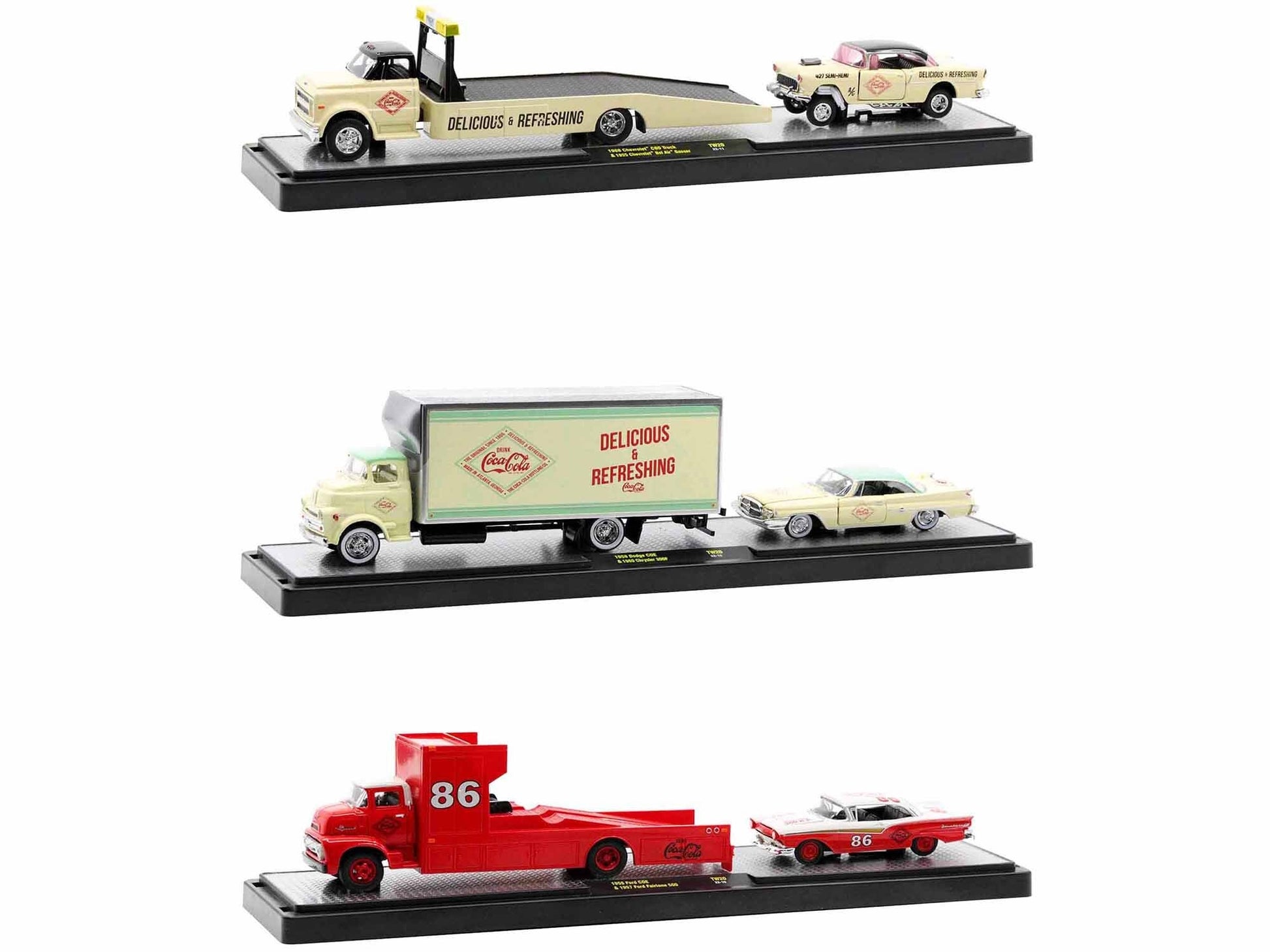 Auto Haulers "Coca-Cola" Set of 3 pieces Release 20 Limited - Premium 1/64 Scale Sets from M2 - Just $107.09! Shop now at Rapidvehicles