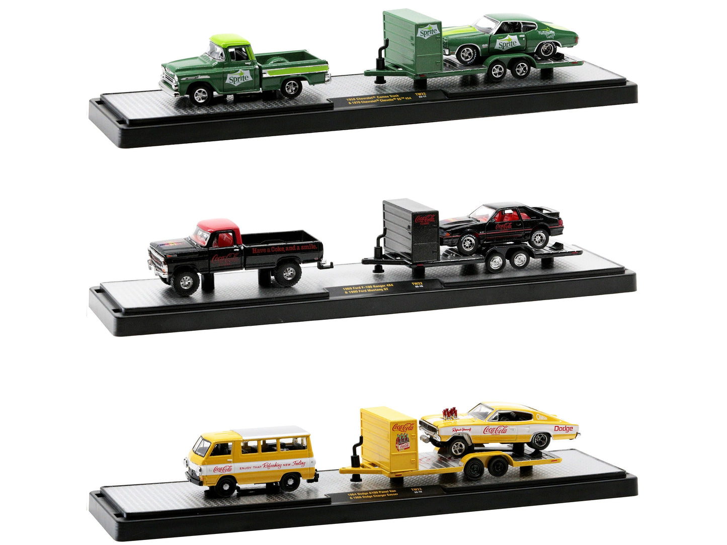 Auto Haulers "Sodas" Set of 3 pieces Release 22 Limited Edition