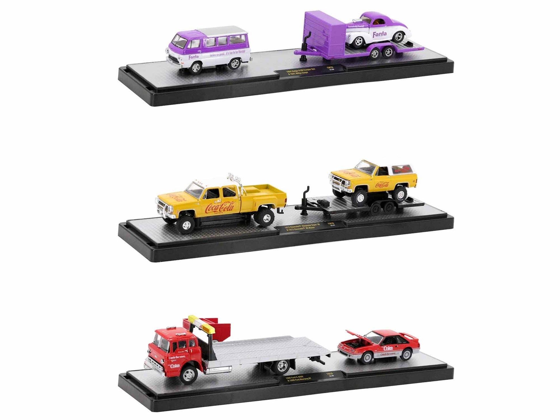 Auto Haulers "Soda" Set of 3 pieces Release 28 Limited Edition to - Premium 1/64 Scale Sets from M2 - Just $107.09! Shop now at Rapidvehicles