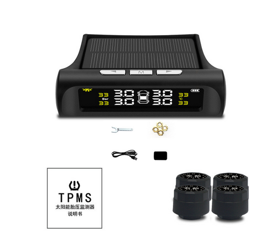 Color: Black, style: External - Tire Pressure Monitoring System - Premium Other Maintenance Products from Rapidvehicles - Just $67.99! Shop now at Rapidvehicles