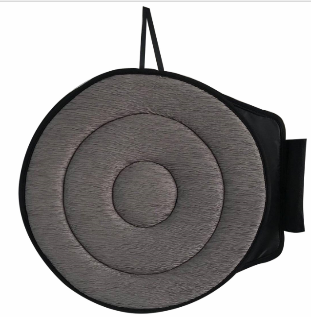 style: 2circle, Color: Gray - 360 Degree Rotation Seat Cushion - Premium Stowing Tidying from Rapidvehicles - Just $23.39! Shop now at Rapidvehicles