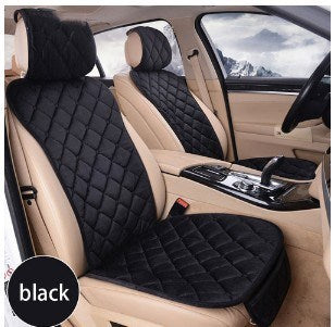 Color: B - Car seat rhombus embroidered plush single row - Premium Interior Parts from Rapidvehicles - Just $35.99! Shop now at Rapidvehicles