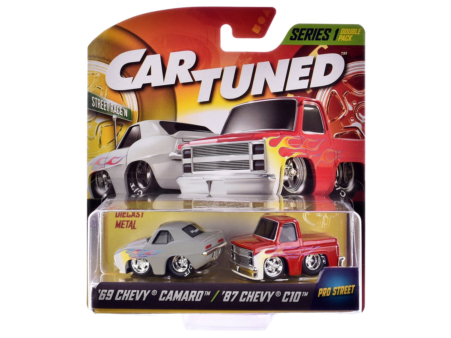 "Pro Street" Series 1 Chevrolet Double Pack Set of 2 Cars Diecast - Premium Chevrolet Models from Car Tuned - Just $32.39! Shop now at Rapidvehicles