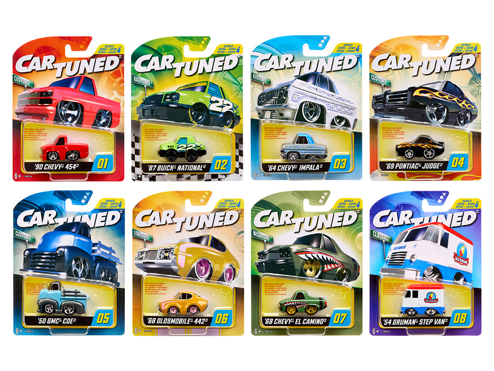 Hobby/Alt 2025 Series 4 Set of 8 Pieces Diecast Model Cars by CarTuned