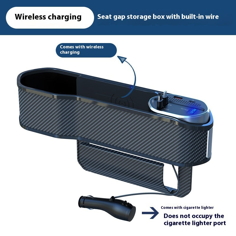 Color: Convertible Wireless Charger - Car Slit Organizer Car Interior Decoration - Premium Interior Parts from Rapidvehicles - Just $57! Shop now at Rapidvehicles